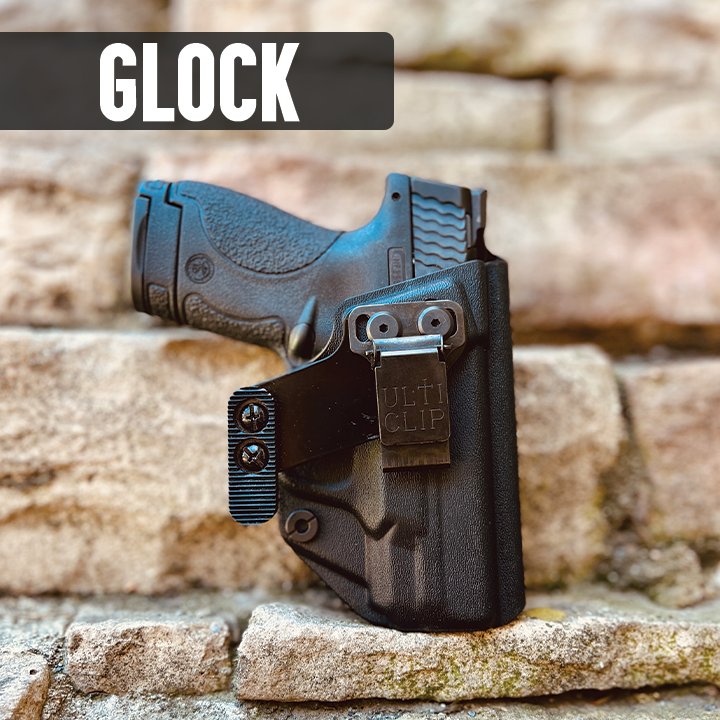 GLOCK IWB Belt-less Kydex Holster (Black Series)