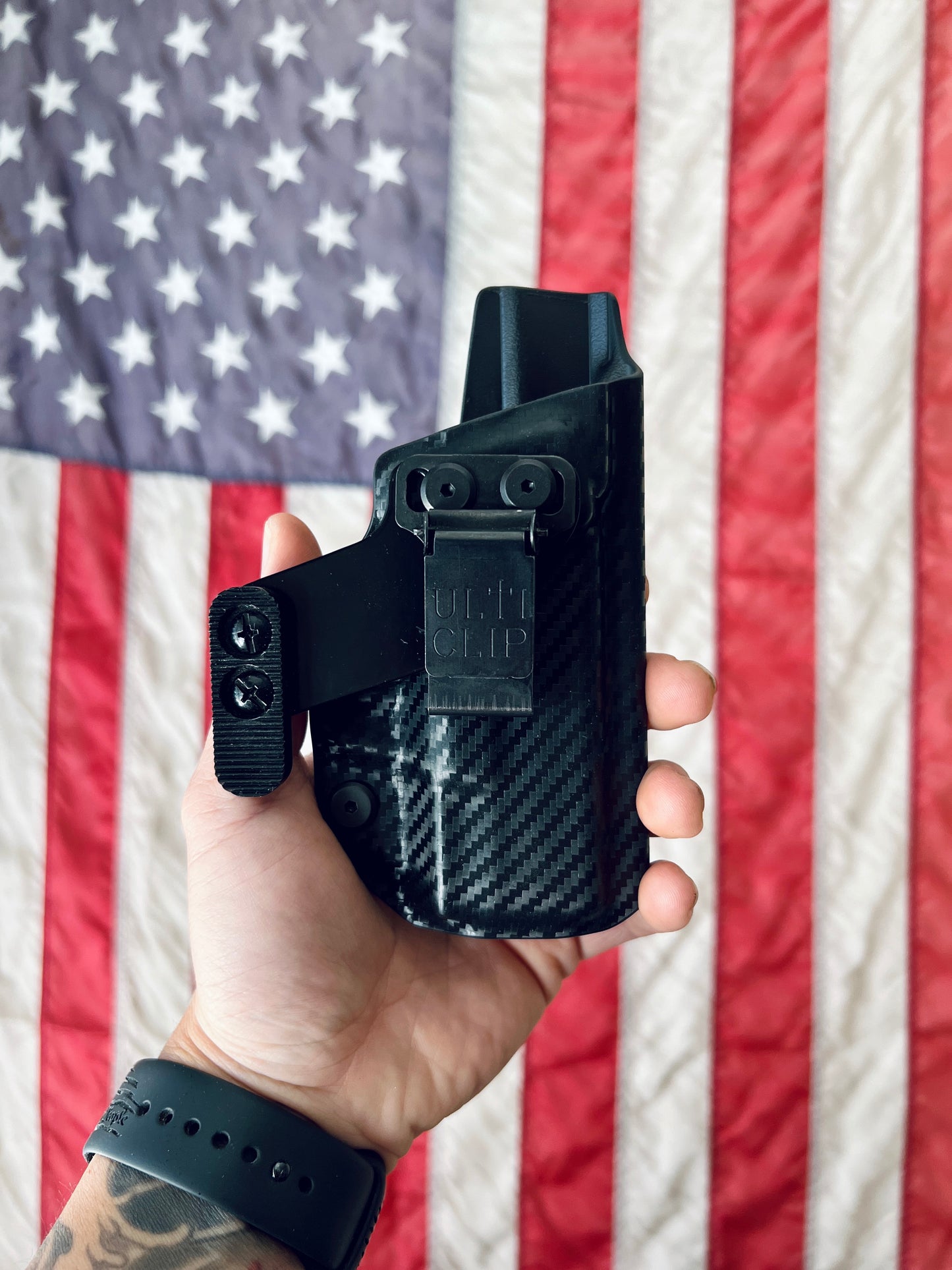 RUGER IWB Belt-less Kydex Holster (CARBON FIBER Series)