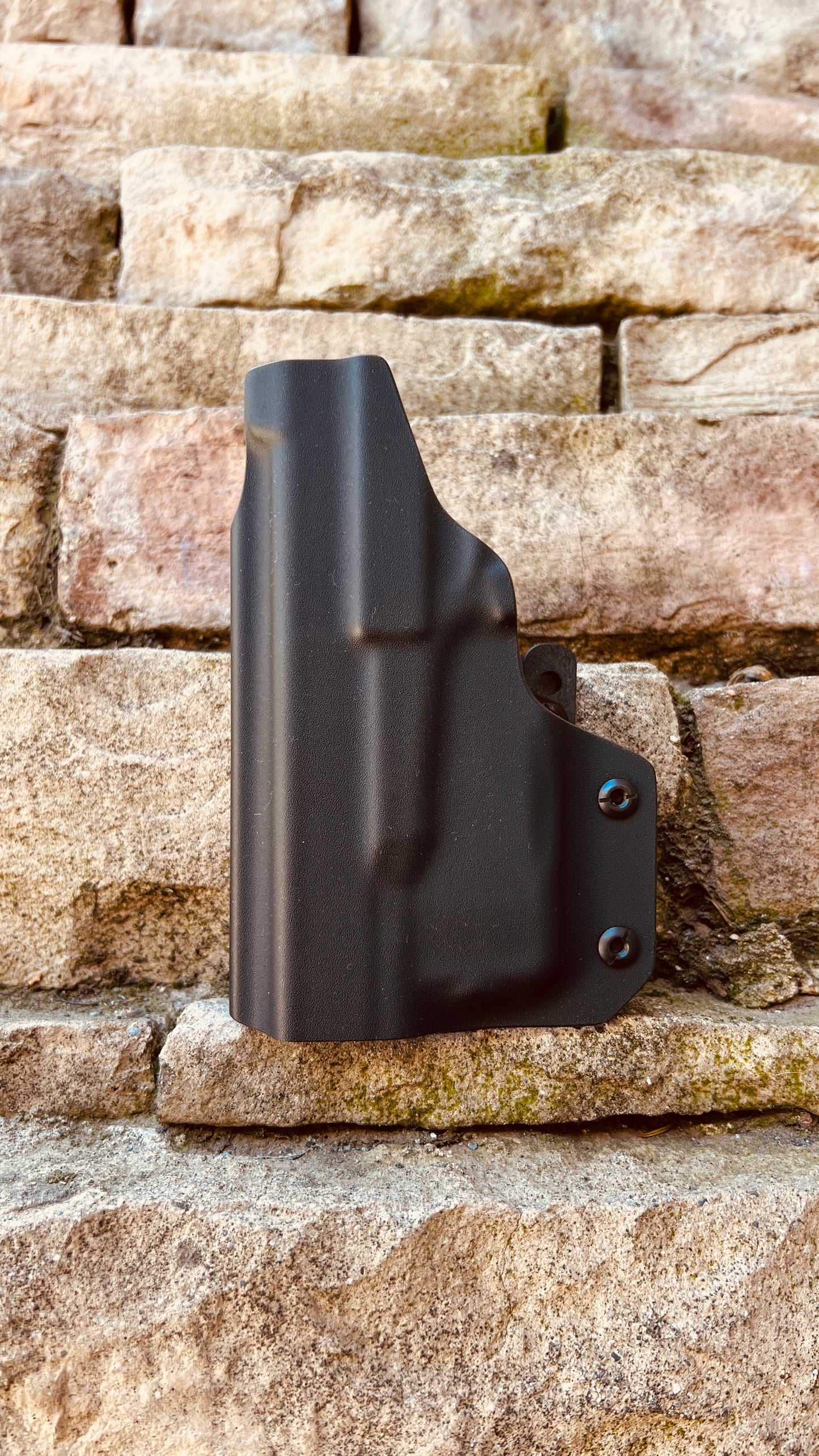 Glock 26 w/ TLR-6 IWB Belt-less Kydex Holster (Black Series)