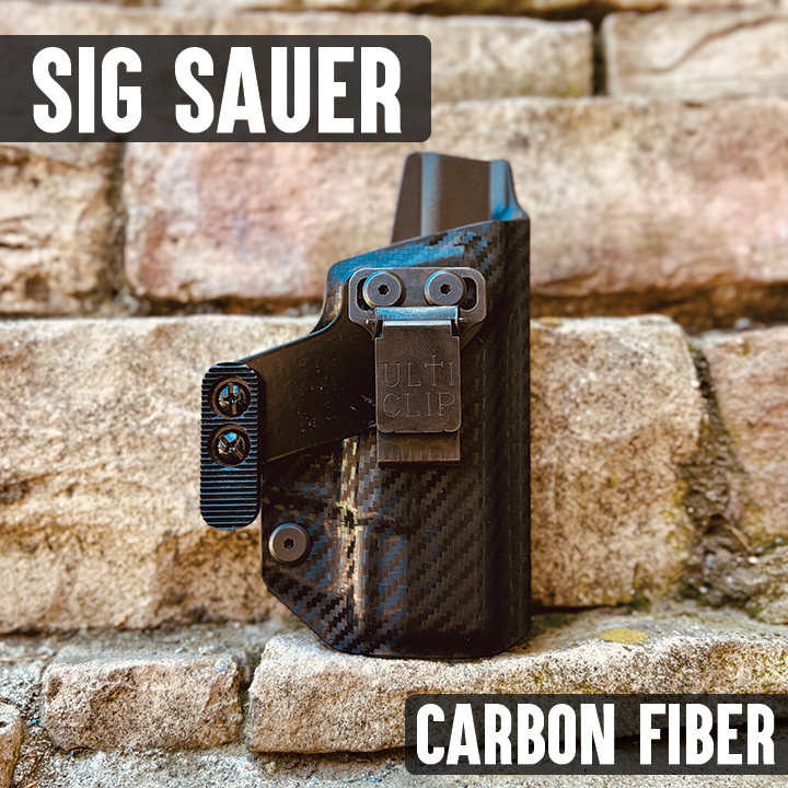 SIG SAUER IWB Belt-less Kydex Holster (CARBON FIBER Series)