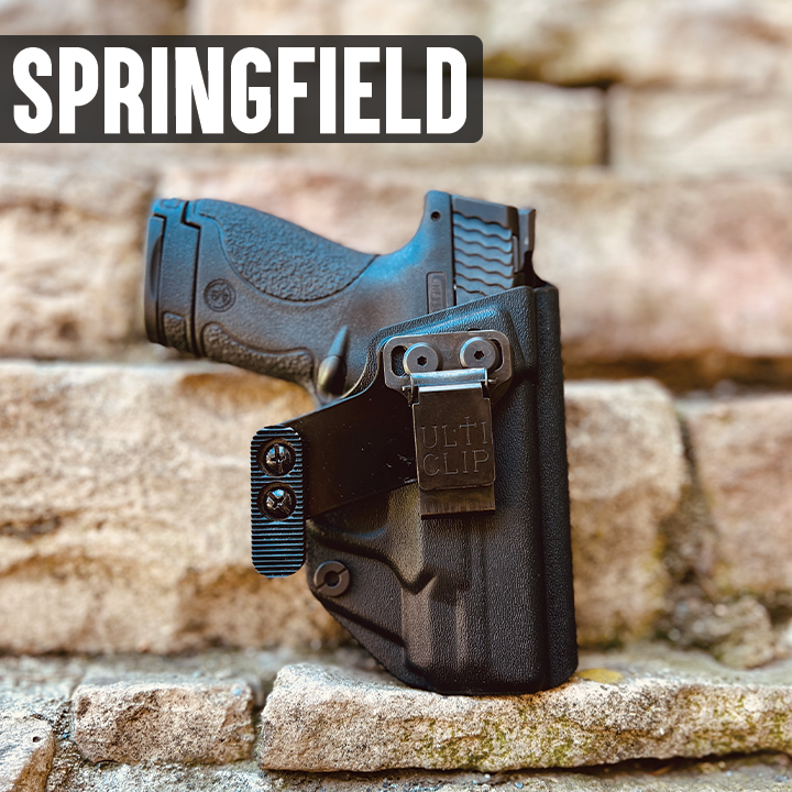 SPRINGFIELD ARMORY IWB Belt-less Kydex Holster (Black Series)