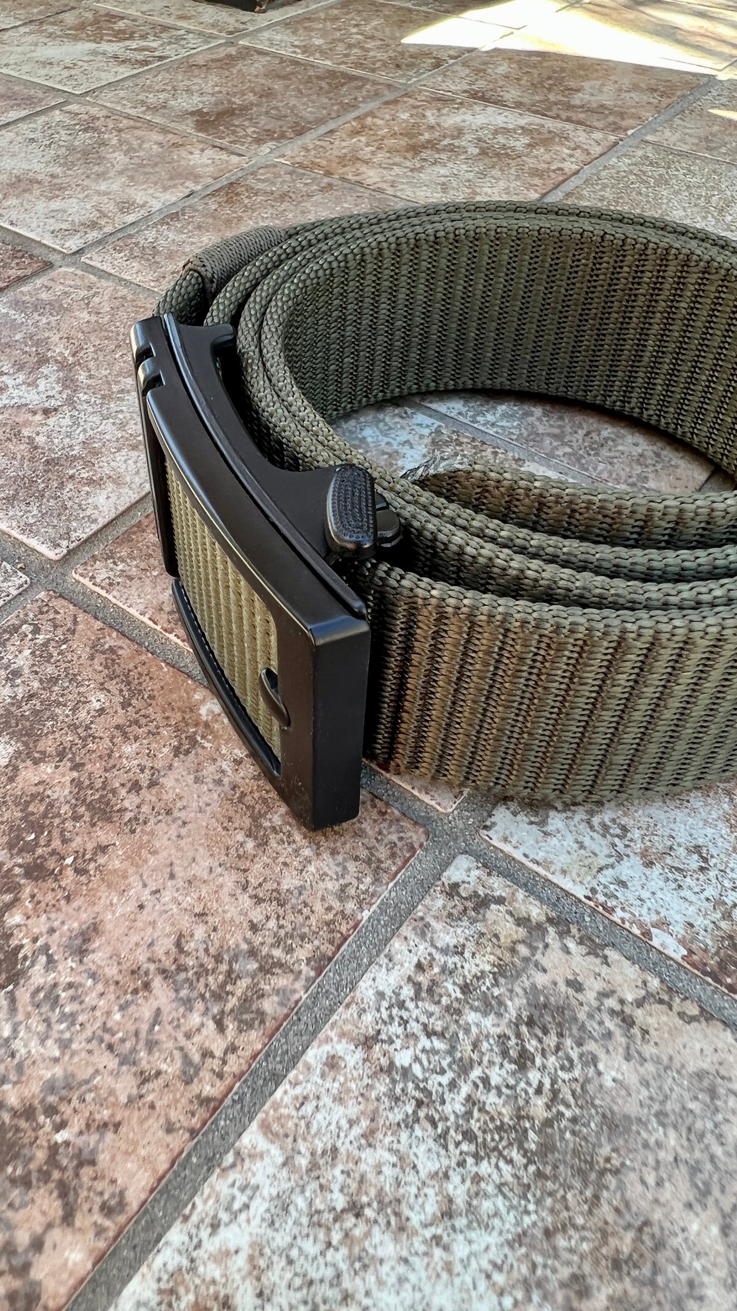 Primal OD Green EDC Ratchet Belt