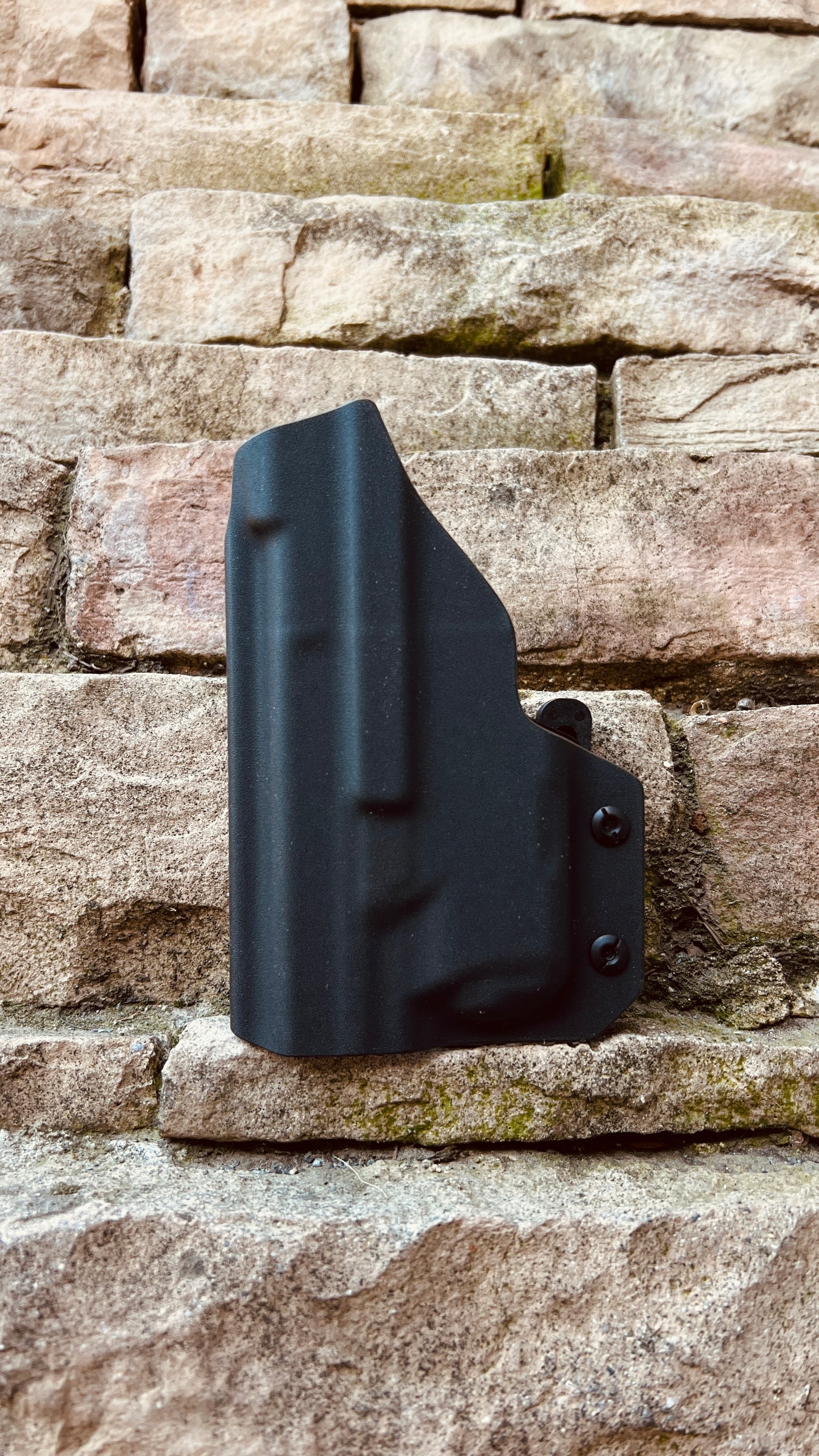 Smith & Wesson 9/40 Shield w/ TLR-6 IWB Belt-less Kydex Holster (Black Series)