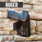 RUGER IWB Belt-less Kydex Holster (Black Series)