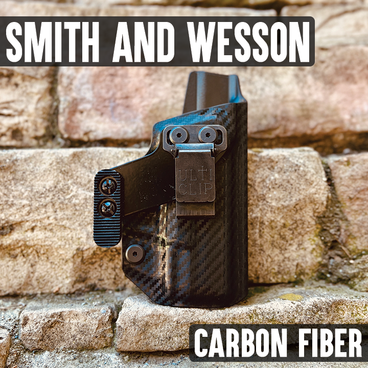 Smith & Wesson IWB Belt-less Kydex Holster (CARBON FIBER Series)